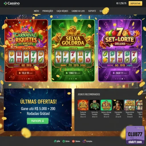 club77 - confiável plataforma de jogos - Cadastro e Ganhe